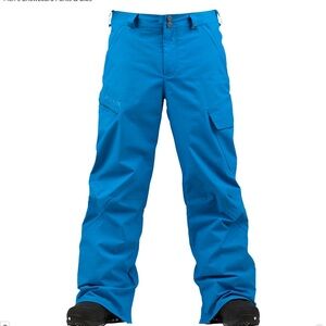 Men’s BURTON  Poacher Snowboard Pant Blue Size XL